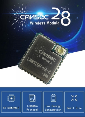 Küçük Boyutlu Lora İletişim Modülü Cansec LRW32BH-HA/UA-C ST-STM32WLE Lorawan Iletişim Uzun Menzilli