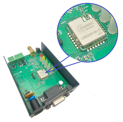 Dtu Rs232 Rs485 Wifi Ethernet Sunucusuna Kablosuz LoRa Göndericisi ve Alıcısı ST STM32WLE5J8I6