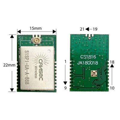 S1SPI-UA-A 1uA Alt GHz Modülü ST Spirit-1 Yonga Seti ile 14dBm