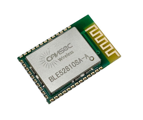 1.7v ila 3.6v düşük güçlü Bluetooth modülü ipliği güvenli ve çalışma süresi korumalı BLE52810SA-A